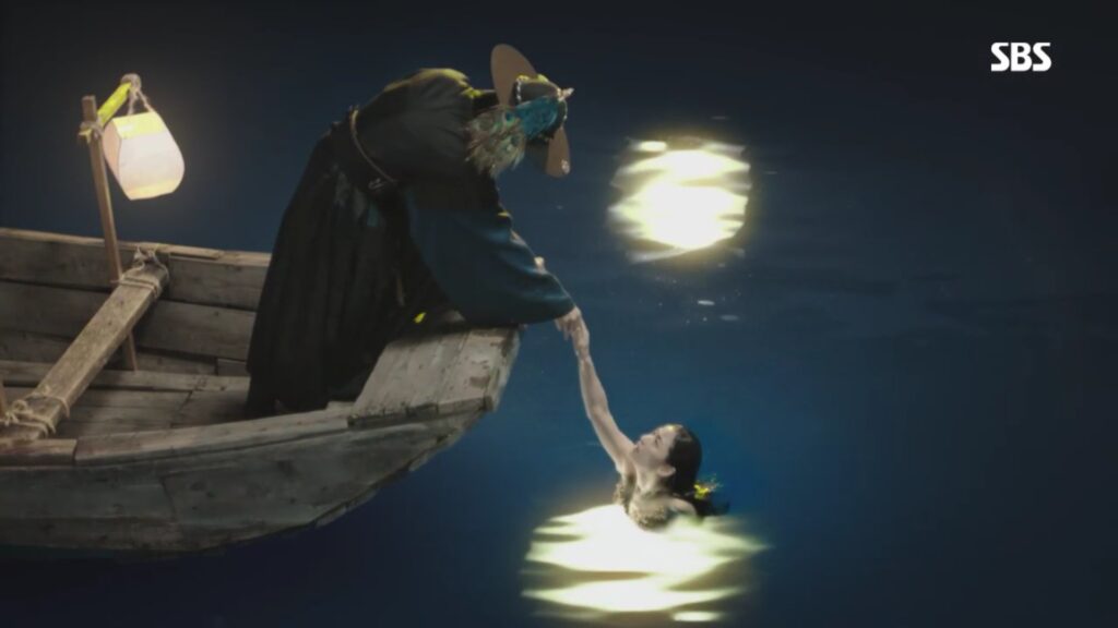 韓国ドラマ青い海の伝説の画像